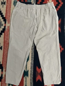 Pantalones de chándal Lululemon ABC para hombre 2XL color tierra arena rendimiento activo M5ADLS - Imagen 1 de 10