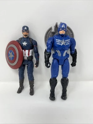Lote de 2 figuras Marvel Capitán América Foto 1 de 4