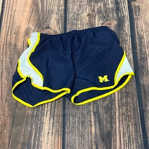 Colosseum Women's Michigan Wolverines Running Shorts Multicolor Size Large - Picture 1 of 4