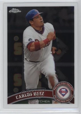 2011 Topps Chrome Carlos Ruiz #21 - Image 1 of 2