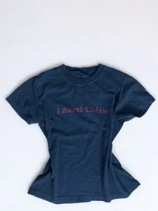 Liberté Chérie French Script Tee- Size S/M- Brandy Melville - Bild 1 von 1
