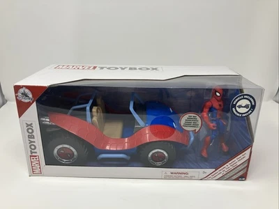 Disney Marvel Toybox Spider-Mobile And Spider-Man Set Disney Store Exclusive New - Image 1 of 4