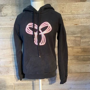 Aritzia TNA Mujer Negro Logo Pullover Sudadera con Capucha Talla X-Pequeña - Imagen 1 de 10