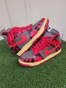 *PRISTINE*Nike Dunk High 1985 Acid Wash Red Men's US 10 DD9404-600 EUR 44 - Picture 1 of 19