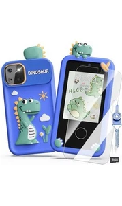 Kids Smart Phone Toys for Boys,Dinosaurs Gift Toys for Boys Ages 3-9 Blue - Picture 1 of 8