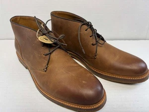 Johnston & Murphy Calder Chukka braun geöltes Wildleder - Größe 11,5M (Lederabnutzungsspuren c - Bild 1 von 6