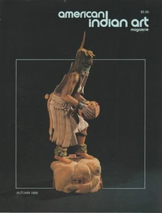 AMERICAN INDIAN ART MAGAZINE AUTUMN 1989 *HOPI KACHINA DOLL CARVING* - Bild 1 von 1