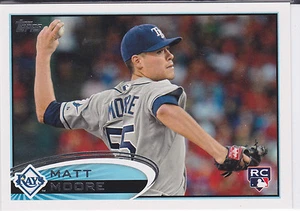 Matt Moore Tampa Bay Rays 2012 Topps Rookie Card - Picture 1 of 1