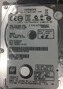 Hitachi Z5K500-500 500GB, 5400 RPM, 2.5" HTS545050A7E380 SATA Desktop HDD - Picture 1 of 1
