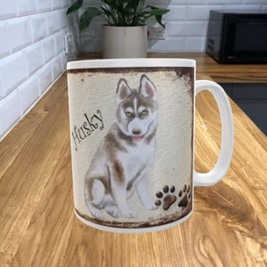 Husky Dog 11oz Coffee Mug My Dog's Bedtime Prayer Theme 61DRMUG - Picture 1 of 2