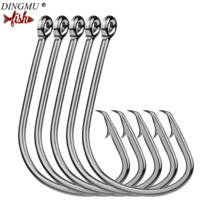 100pc Proberos Brand Fishing Hooks Octopus/Circle Sport Circle Fish Hook Jig Big - Picture 1 of 17