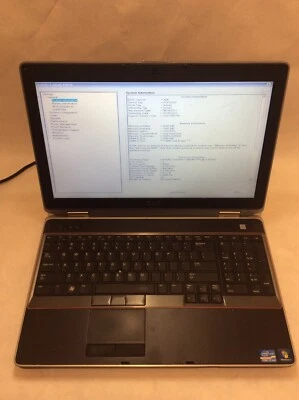 Dell Latitude E6520 Laptop 15" Intel Core i7 2nd Gen DAMAGED RAM SLOTS -PP - Image 1 of 4