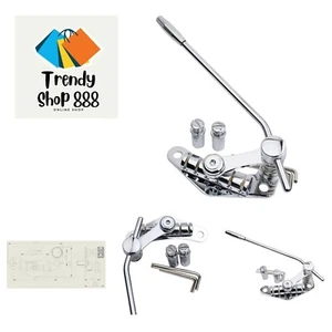 Tune-O-Matic Style Electric Guitar Bridge Stop Bar Tailpiece Tremolo Compatib... - Picture 1 of 8