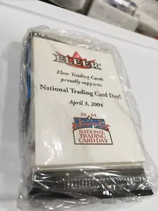 2004 NATIONAL TRADING CARD DAY-5 Packs Sealed-Lebron RC Rookie-Eli-Carmelo-Jorda - Picture 1 of 2