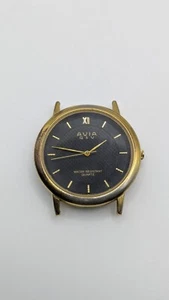 Avia Q & V Classy Wristwatch (247061) WR 3ATM For Parts / Repairs 36.65mm - Picture 1 of 11