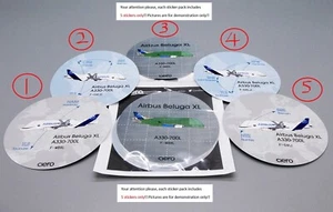 CieroSticker Airbus Beluga XL Serie 002-S - Bild 1 von 1