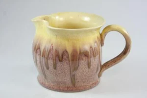 VINTAGE REMUED AUSTRALIAN POTTERY DRIP GLAZE LARGE JUG - Picture 1 of 8