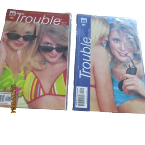 2 X Trouble Adult Only Comics - Picture 1 of 8