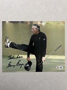 Gary Player autographed signed 8x10 photo Beckett BAS COA Golf PGA Masters Rare