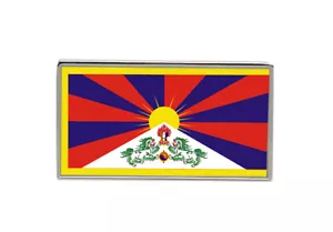 Tibet Flag Lapel Pin Badge - Picture 1 of 3