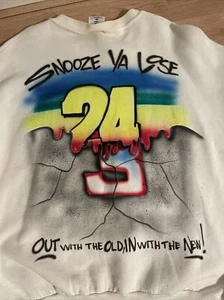 VINTAGE NASCAR Pullover Herren 2X 24 Jeff Gordon 90’s Sweatshirt - Bild 1 von 9