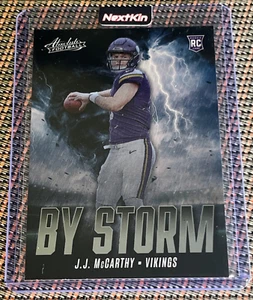 2024 Panini Absolute JJ McCarthy RC Rookie By Storm BS-JMY - Picture 1 of 2