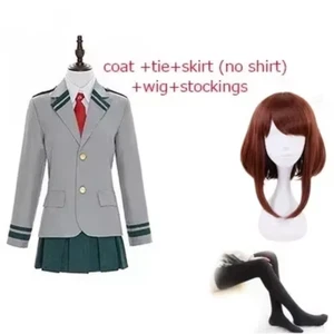 Boku No Hero Academia OCHACO URARAKA Asui Tsuyu Cosplay Costume My Hero Academia - Picture 1 of 20