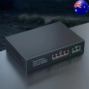 4/8 Port Gigabit POE Switch Small Network Switch Compatible with 10/100/1000Mbps - Afbeelding 1 van 18