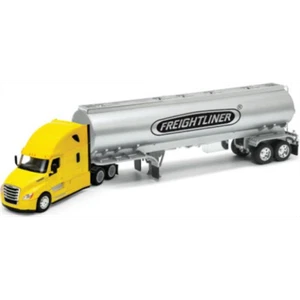 Welly 1:32 Scale Cascadia Freightliner Oil Tanker Yellow - Picture 1 of 1