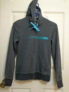 Oakley Pull Over Boy's Hoodie Gray Color Size XS - Picture 1 of 12