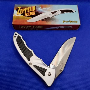 Frost Cutlery ZEPPELIN Sharp Single Blade Pocket Clip Thumb Assist Pocket Knife - Picture 1 of 5