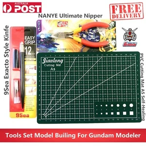 Ultimate Nipper Tools Set Pliers Cutting Mat Model Building For Gundam Modeler - Picture 1 of 7