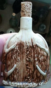 BONITA PINZA DE WHISKY FIGURATIVA DE CERÁMICA TEMPRANA DE LA DÉCADA DE 1890  - Imagen 1 de 5