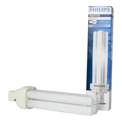 PHILIPS MASTER PL-C 18W/840 2P LUCE BIANCA 4000 K LAMPADINA 2 PIN = OSRAM DULUX