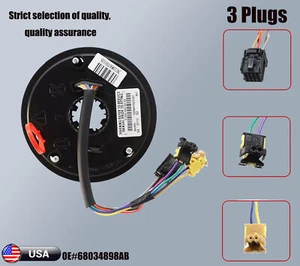 CLOCK SPRING FOR DODGE CHARGER CHALLENGER CHRYSLER 300 2008-2010 68034898 US - Picture 1 of 16