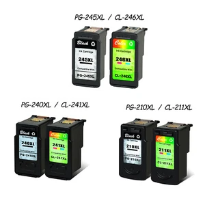Cartucho de tinta PG-245XL CL-246XL PG-240XL CL-241XL PG-210XL CL-211XL para Canon - Imagen 1 de 13