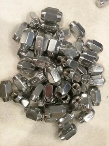 Lot of 50 12x1.5 Chrome Conical Acorn Lug Nuts - Picture 1 of 3