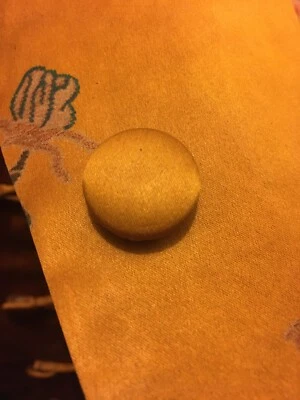 pure silk gambiered  silk Buttons Christmas Beautiful Lot Of 9 2nd set ship free - Image 1 of 4