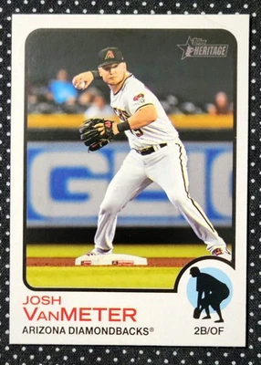 2022 Topps Heritage - Josh VanMeter - High Number SP - #496 - Image 1 of 2
