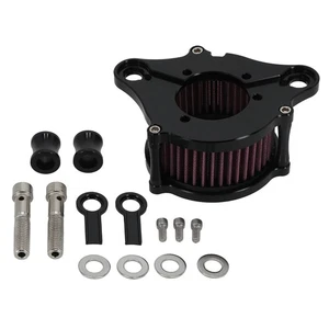 Sistema de filtro de admisión de aire para Harley Davidson Sportster Iron 883 48 2004-presente - Imagen 1 de 16