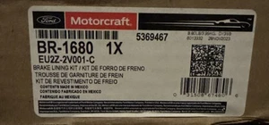 Juego de pastillas de freno delanteras BR-1680 Motorcraft 2 ruedas nuevas F250 F350 2013-2016 - Imagen 1 de 4