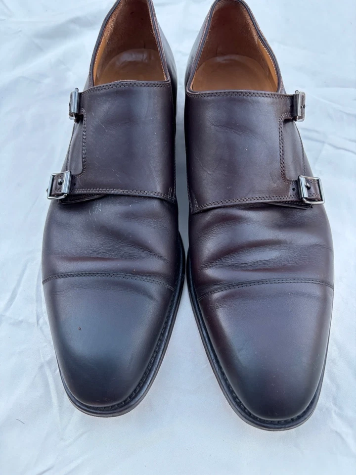 ⭐️ SAPATOS PAUL STUART MONK STRAP MARROM 43.5 / 10.5 ⭐️ - Imagem 1 de 4