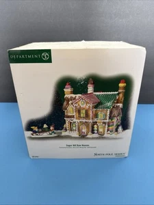 Department 56 North Pole Series Sugar Row House 56.56916 Lighted - Picture 1 of 10