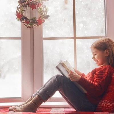 1 Set Window Windproof Screen Winter Thermal Film Win - Image 1 of 4