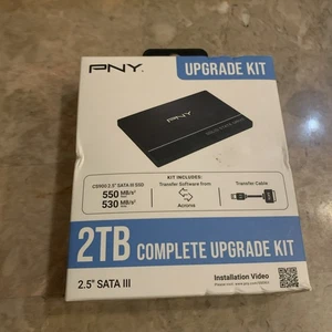 Kit de mise à niveau complet PNY 2 To 2,5" SATA III - NEUF (4908) - Photo 1/5