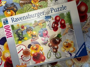 Ravensburger Puzzle 1000 Pezzi Gelini Fitness - Gellini 2008 Fumetto Sport Orsetti - Foto 1 di 5