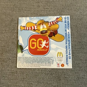 Go Ronald McDonald Voice Interactive CD ROM Game by McDonald’s 2006 - Picture 1 of 2