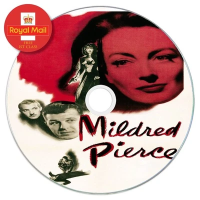 Mildred Pierce (1945) Public Domain Film DVD Free 1st Class UK Post - Image 1 of 2
