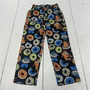 Cat & Jack Multicolor Donut Monster Print Elastic Waist Pajama Pants Kids Size M - Picture 1 of 6