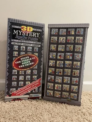 3D Mystery 504 Piece Jigsaw Puzzle Callacop Casualty Company Complete - Image 1 of 4